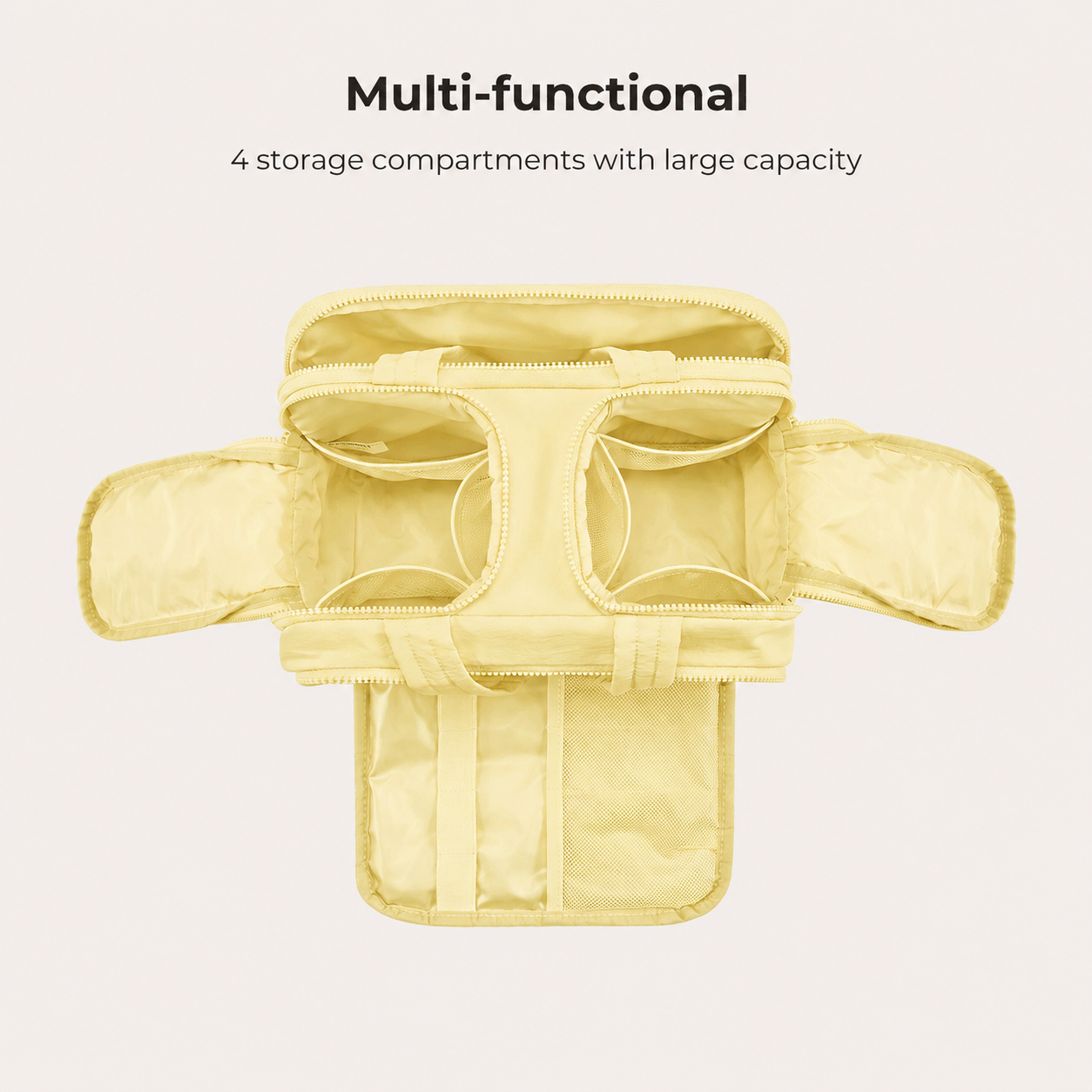 ✨ BAGSMART Puffy Travel Toiletry Bag 🧳💄