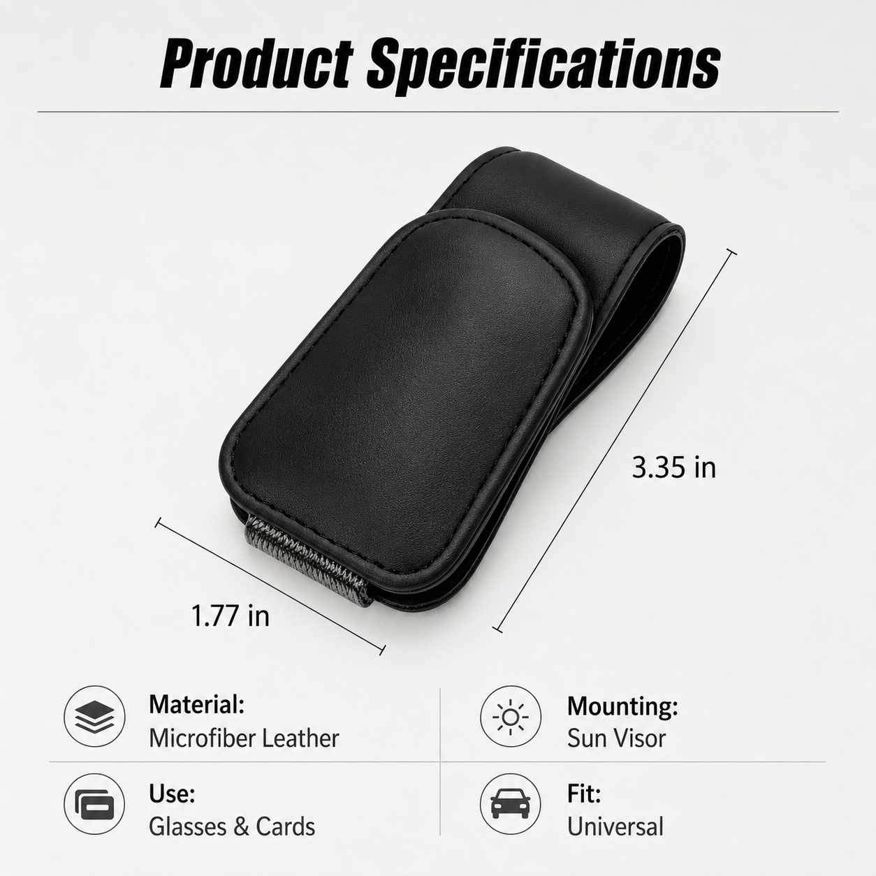 Car Glasses Holder Clip