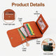 💳 Pocket-Sized Elegance | Women's Elegant Minimalist Short Slim Bifold Purse, RFID Blocking Card Holder & Compact Coin Wallet ✨