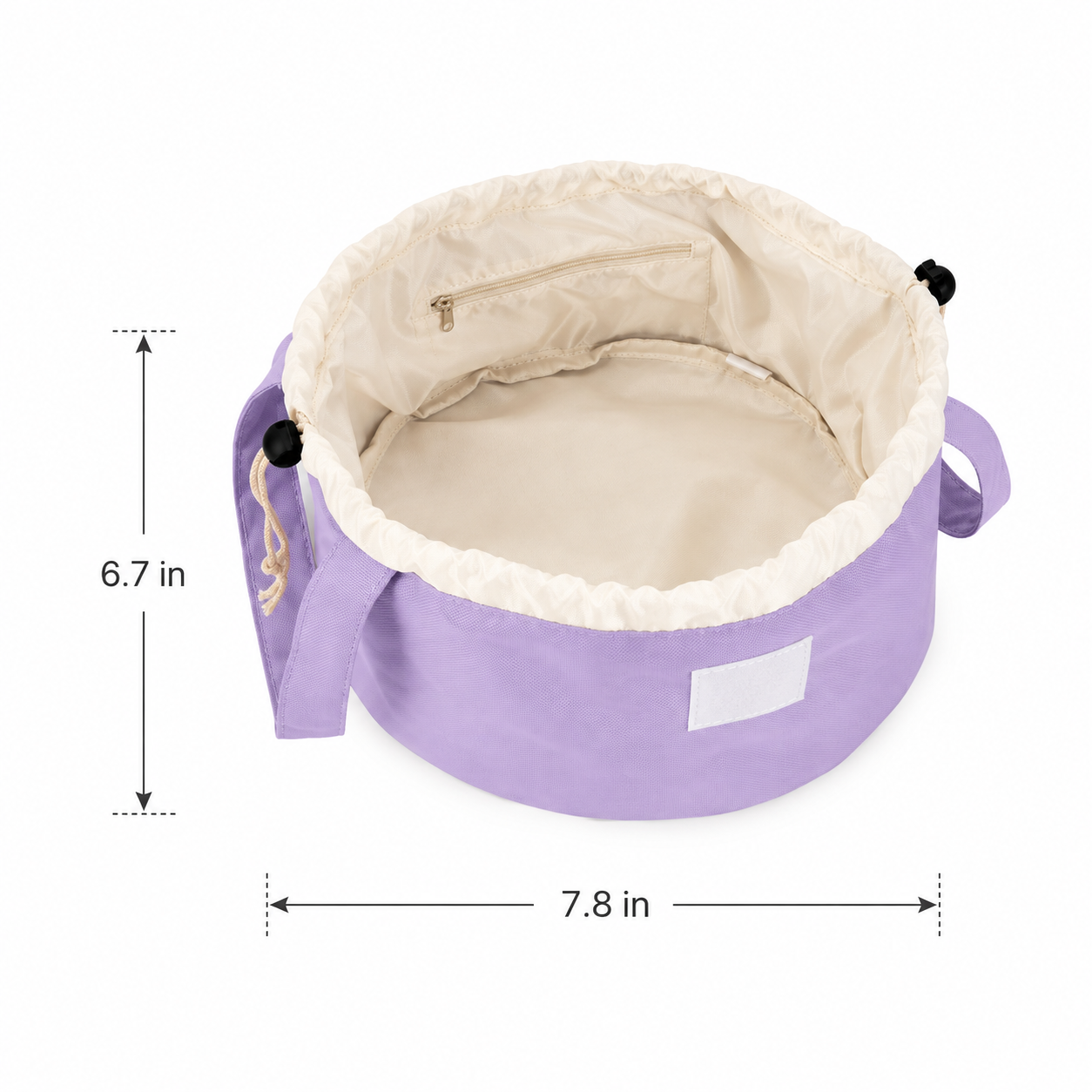 ✨ Large Drawstring Makeup Bag 💄 Travel Cosmetic Organizer