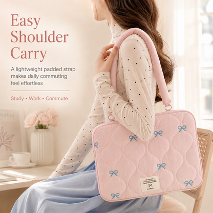 💻✨ Your Everyday Laptop Bag👜🤍