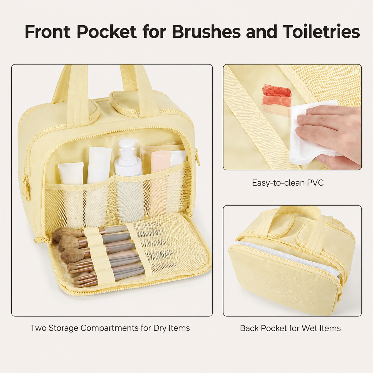 ✨ BAGSMART Puffy Travel Toiletry Bag 🧳💄