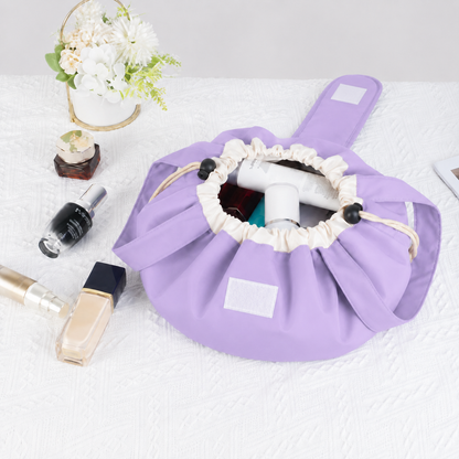 ✨ Large Drawstring Makeup Bag 💄 Travel Cosmetic Organizer