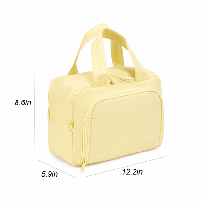 ✨ BAGSMART Puffy Travel Toiletry Bag 🧳💄